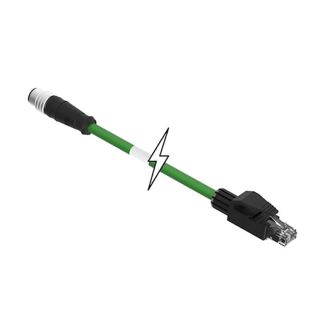 Molex M12-4P(D) -MM-ST/RJ45-M-4M-PUR 1201080289